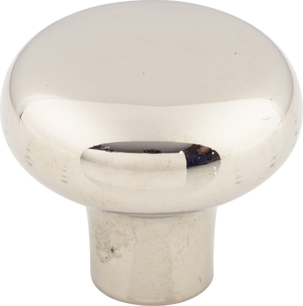 Top Knobs Aspen II Round Series 1-3/8"L Knob, Polished Nickel