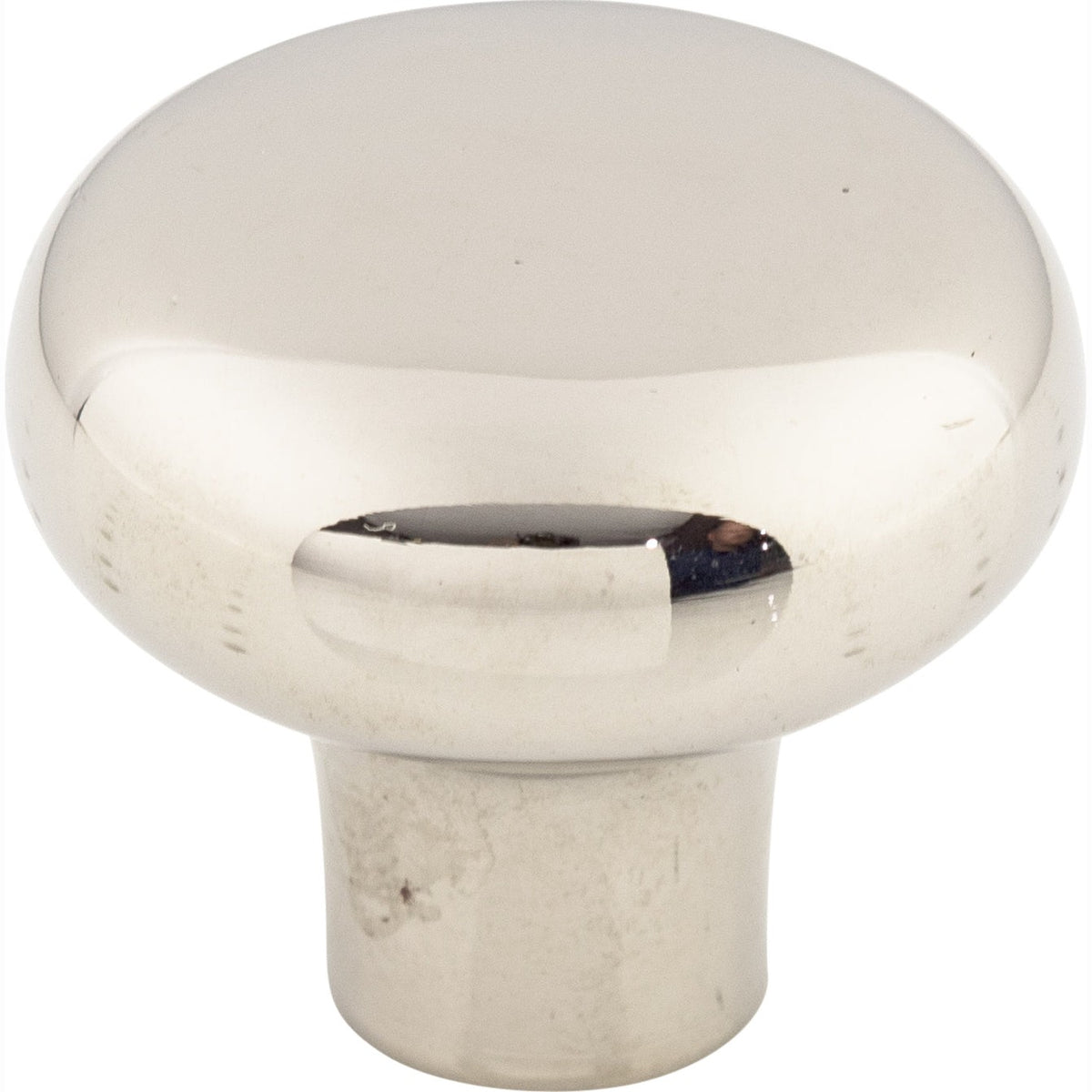 Top Knobs Aspen II Round Series 1-3/8"L Knob, Polished Nickel