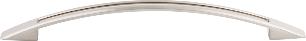 Top Knobs Tango Series 7-1/2"(191mm) CC Cut Out Pull, Brushed Satin Nickel