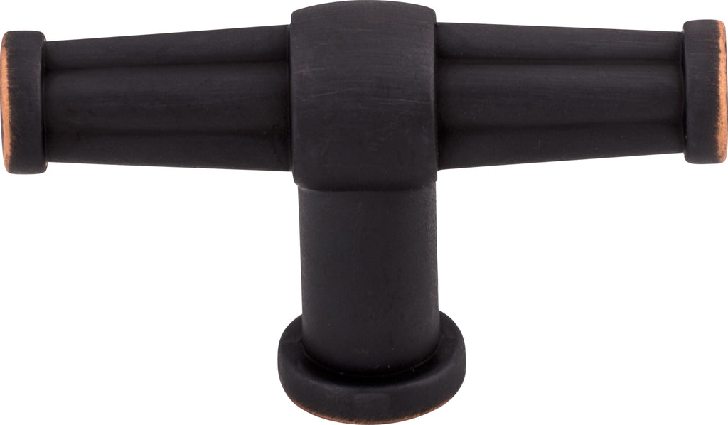 Top Knobs Luxor Series 2-1/2"L T-Handle, Umbrio