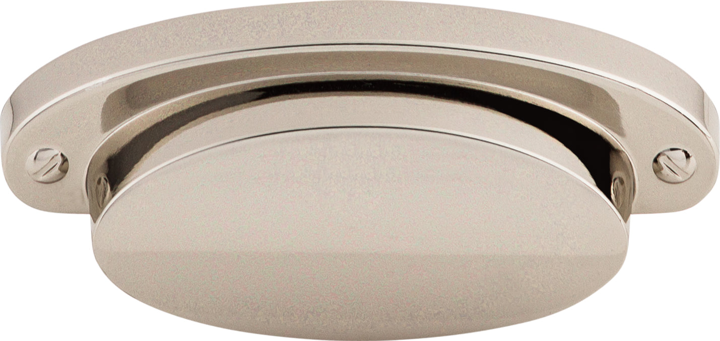 Top Knobs Dakota Series 2-9/16"(65mm) CC Cup Pull, Polished Nickel