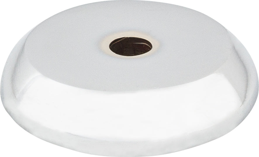 Top Knobs Aspen II Backplate Series 7/8"L Round, Polished Chrome