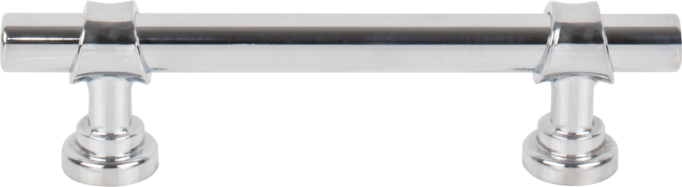 Top Knobs Bit Series 3-3/4"(95mm) CC Pull, Polished Chrome