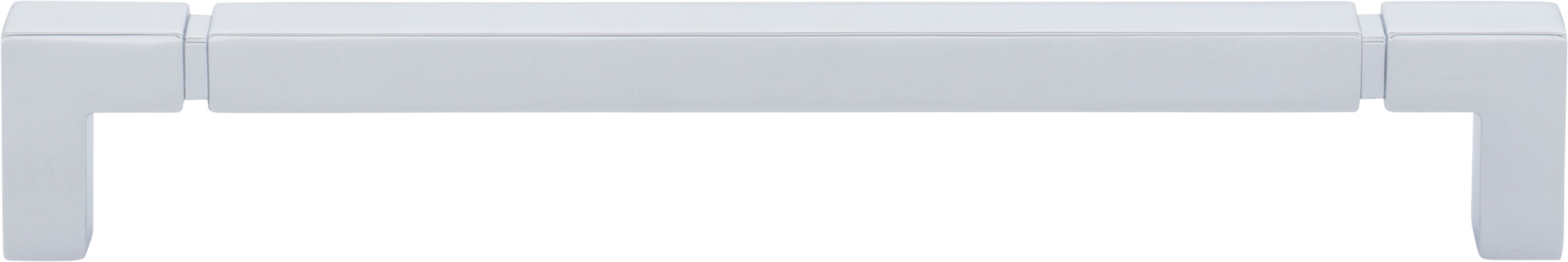 Top Knobs Langston Series 7-9/16"(192mm) CC Pull, Polished Chrome