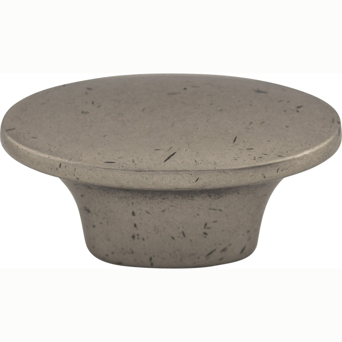Top Knobs Oval Series 1-1/2"L Knob, Pewter Antique
