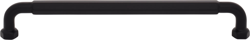 Top Knobs Dustin Series 7-9/16"(192mm) CC Pull, Flat Black