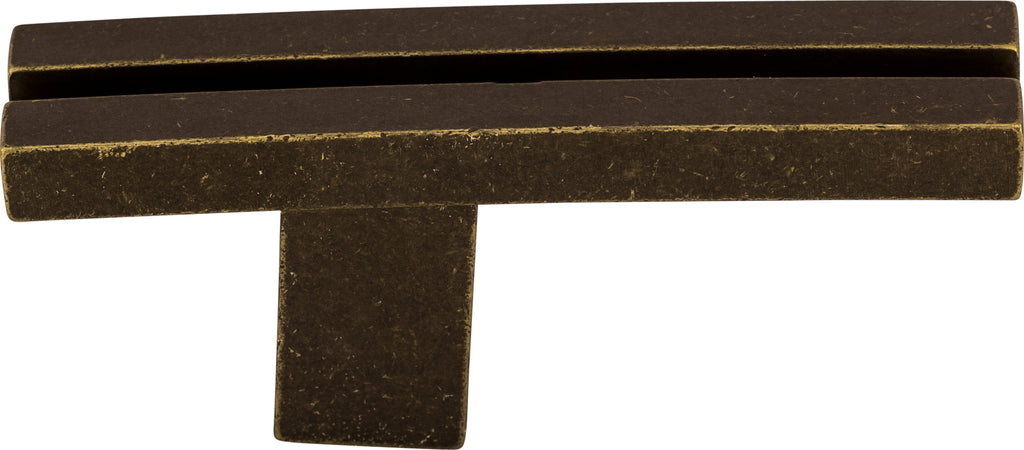 Top Knobs Inset Rail Series 2-5/8"L Knob, German Bronze