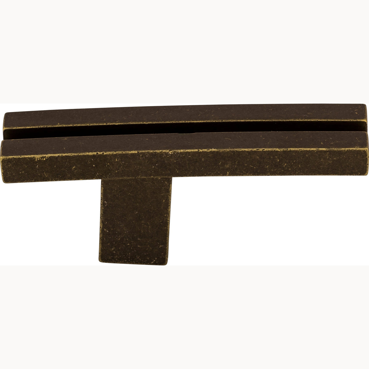 Top Knobs Inset Rail Series 2-5/8"L Knob, German Bronze