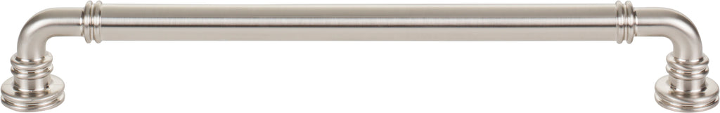 Top Knobs Cranford Series 8-13/16"(223mm) CC Pull, Brushed Satin Nickel