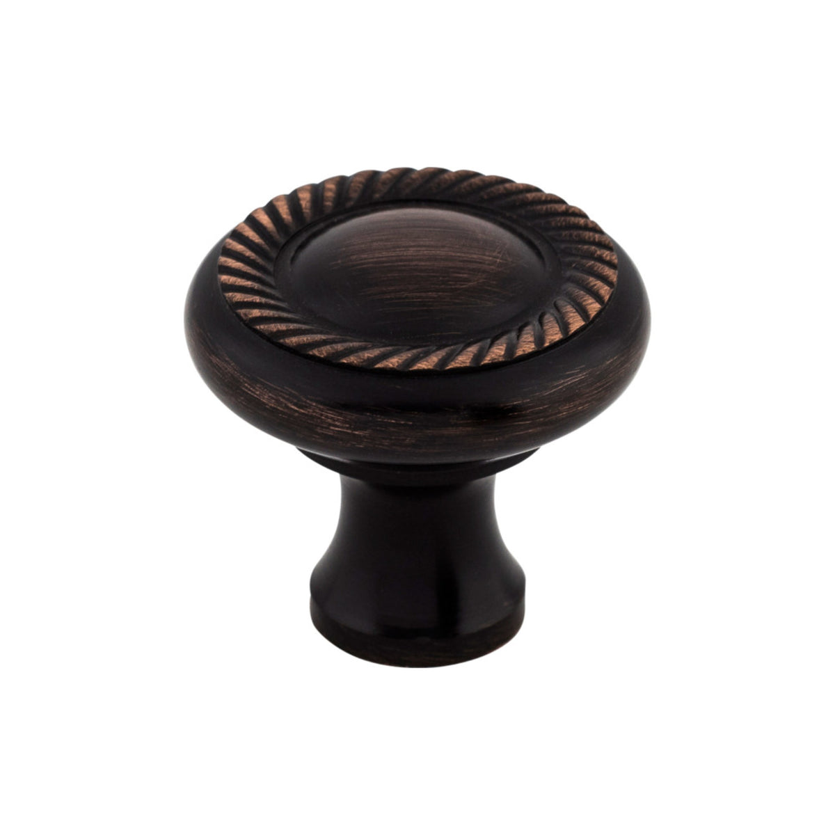 Swirl Cut 1 1/4" Diameter Round Knob