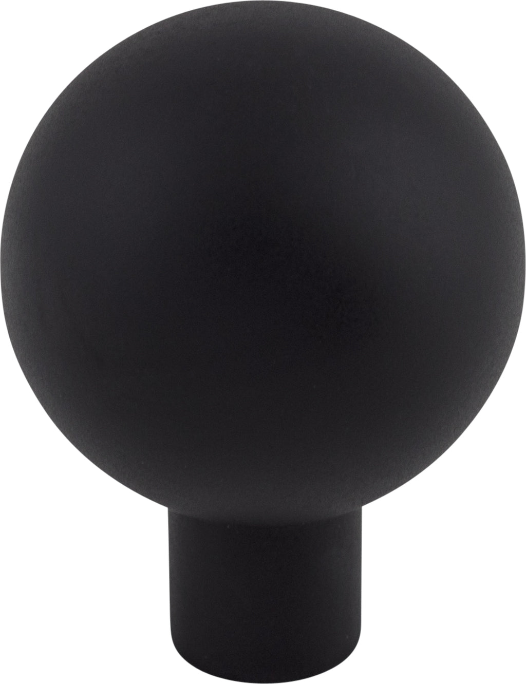 Top Knobs Brookline Series 1-1/8"L Knob, Flat Black