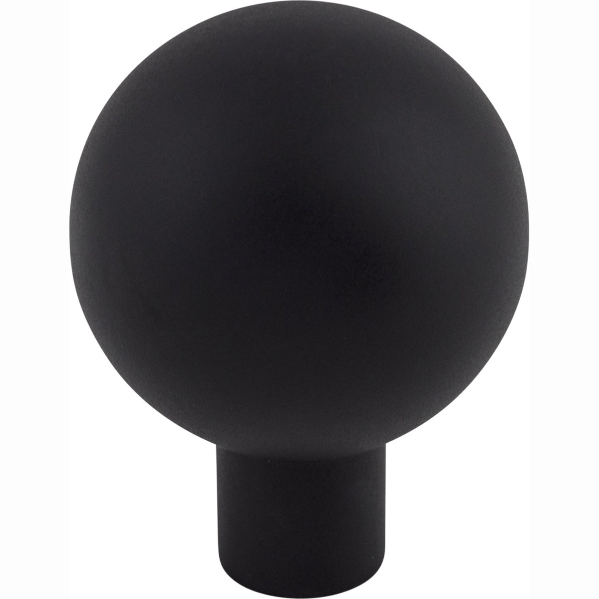 Top Knobs Brookline Series 1-1/8"L Knob, Flat Black