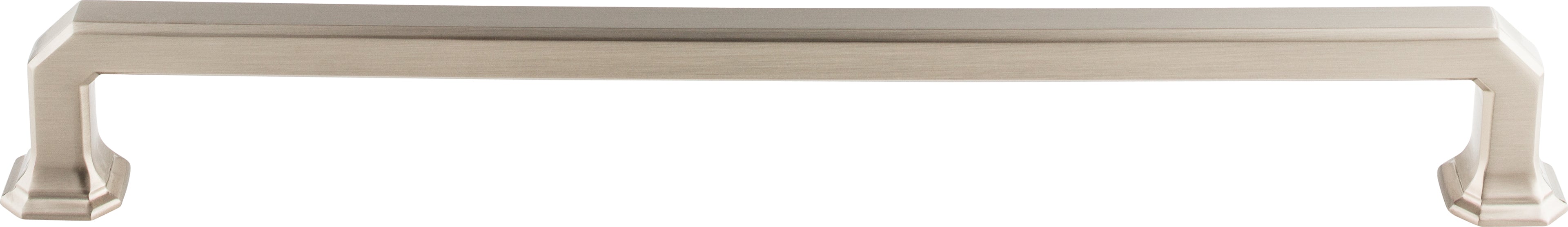 Top Knobs Emerald Series 12"(304mm) CC Appliance Pull, Brushed Satin Nickel
