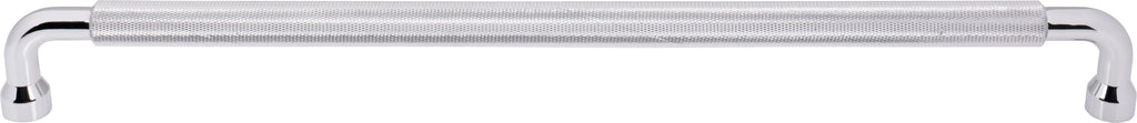 Top Knobs Garrison Series 18"(457mm) CC Appliance Pull, Polished Chrome