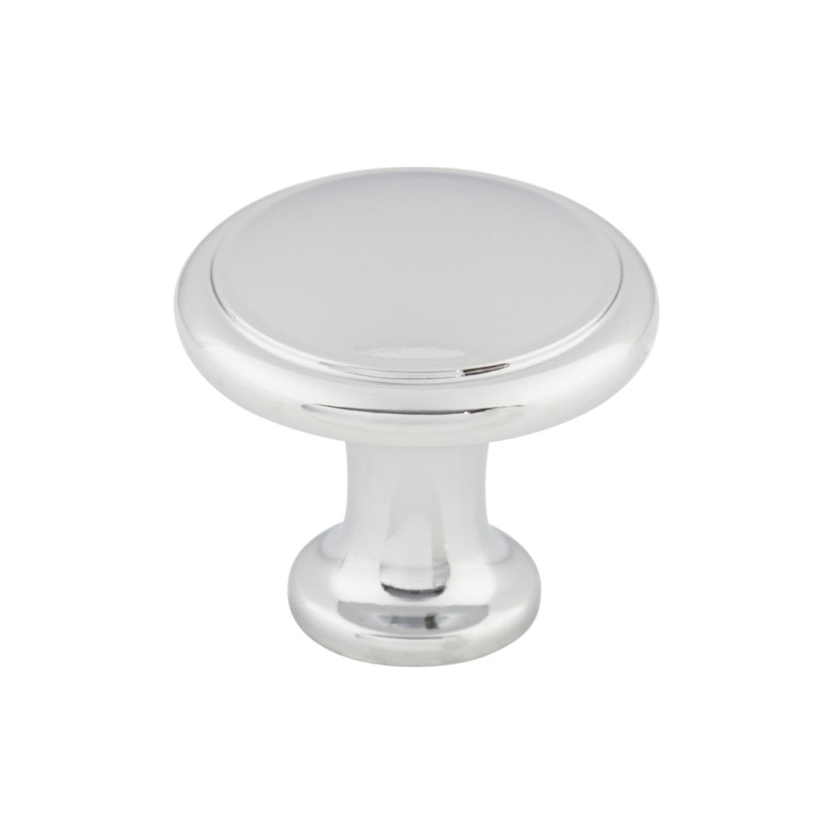 Ringed 1 1/8" Diameter Round Knob
