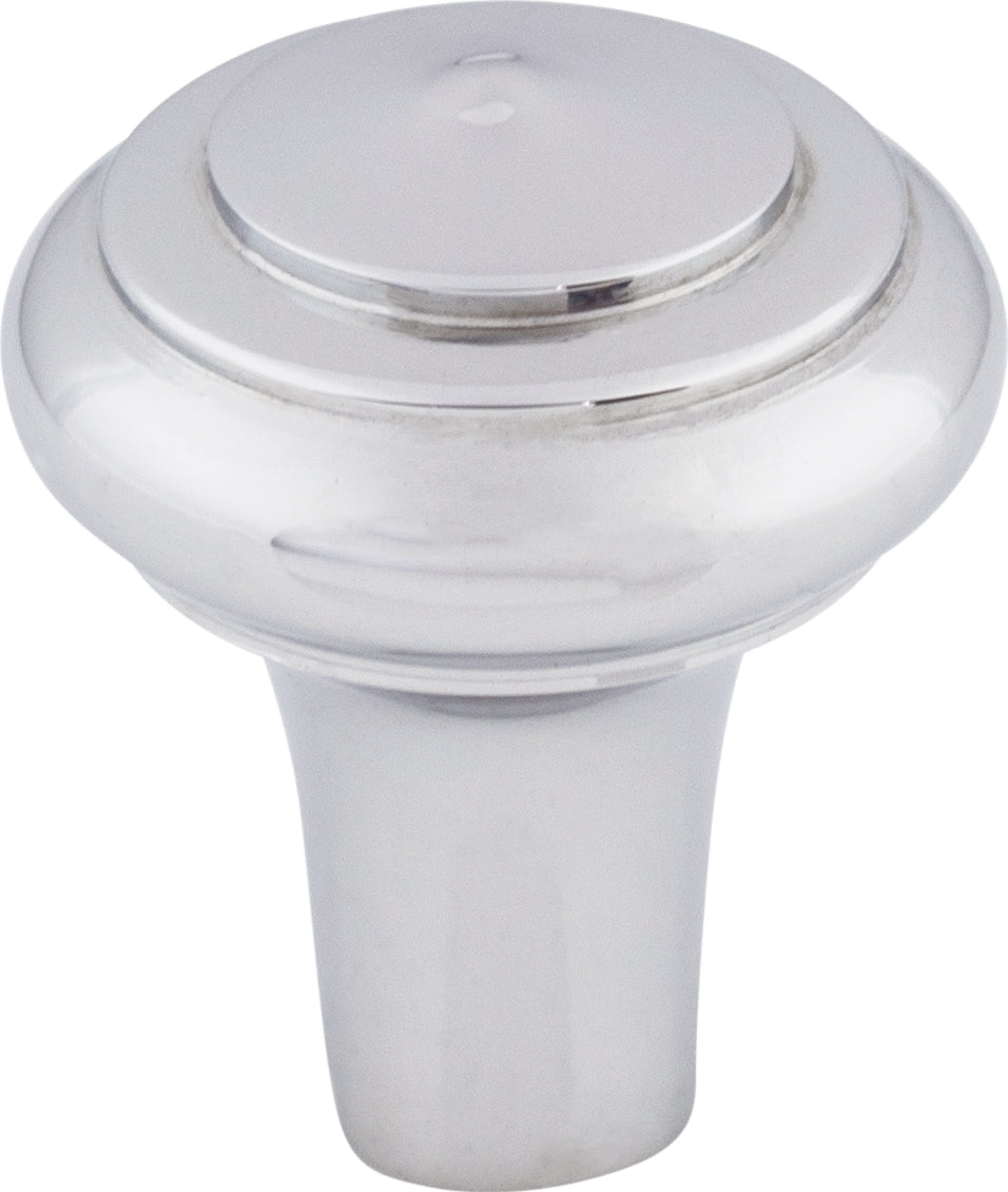 Top Knobs Aspen II Peak Series 1"L Knob, Polished Chrome