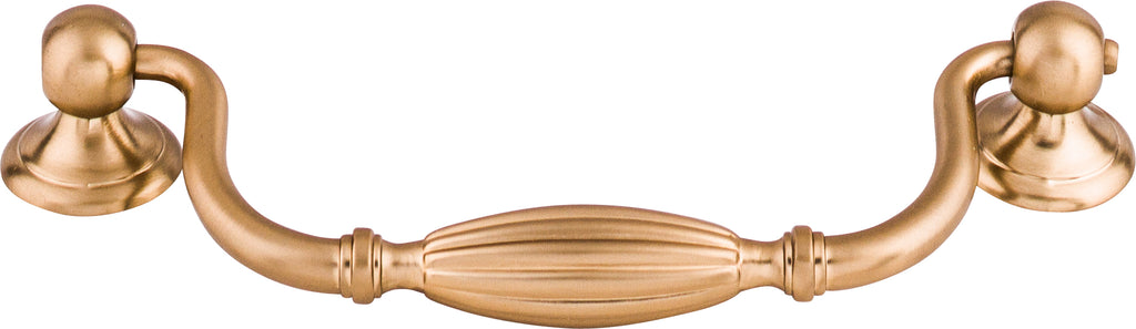 Top Knobs Tuscany Series 5-1/16"(128mm) CC Drop Pull, Brushed Bronze