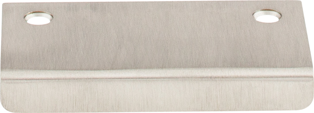 Top Knobs Tab Series 2-1/4"(58mm) CC Pull, Brushed Satin Nickel