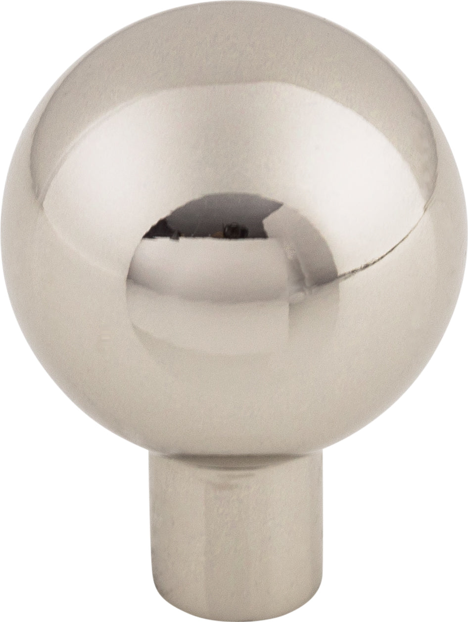 Top Knobs Brookline Series 1"L Knob, Polished Nickel