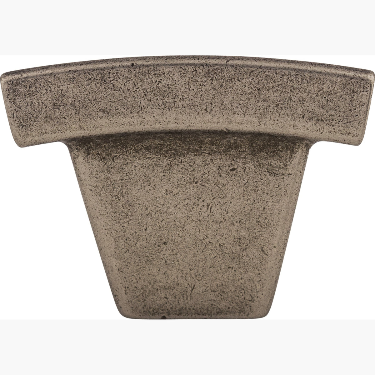Top Knobs Arched Series 1-1/2"L Knob, Pewter Antique