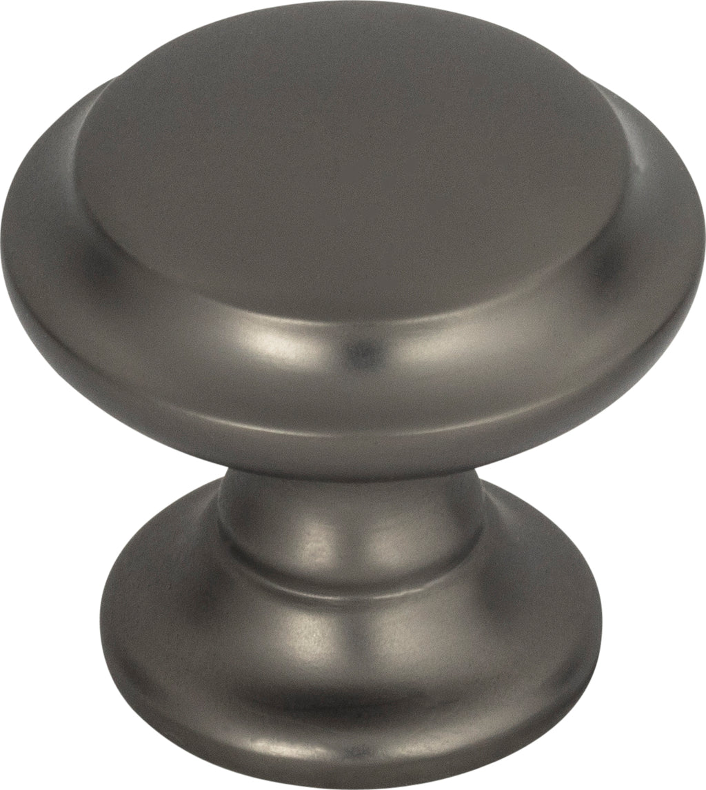 Top Knobs Barrow Series 1-1/4"L Knob, Ash Gray