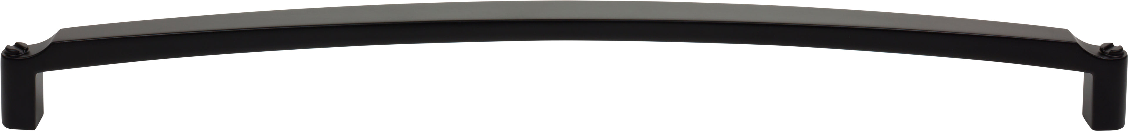 Top Knobs Haddonfield Series 18"(457mm) CC Appliance Pull, Flat Black