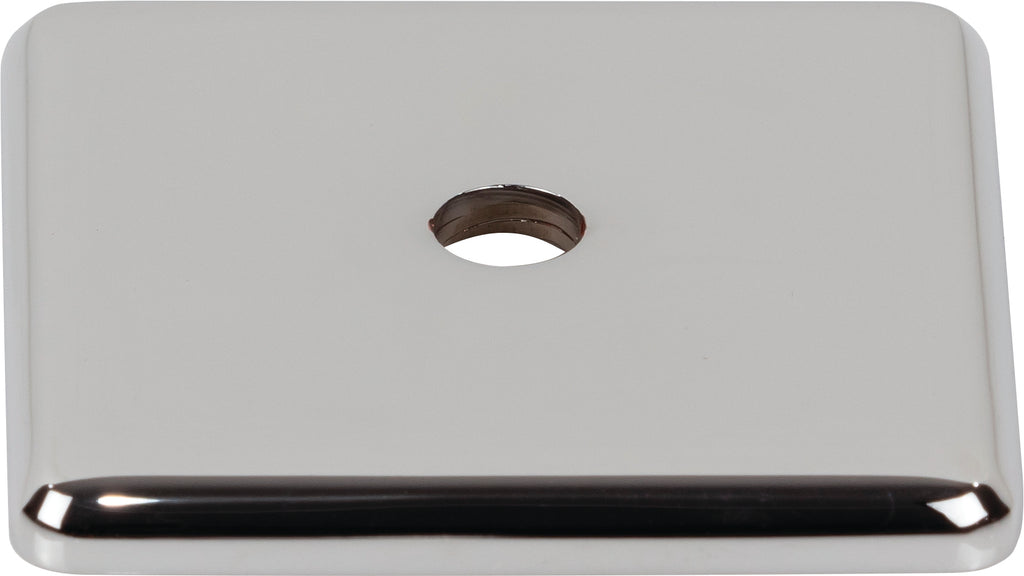 Top Knobs Radcliffe Series 1-1/4"L Backplate, Polished Chrome