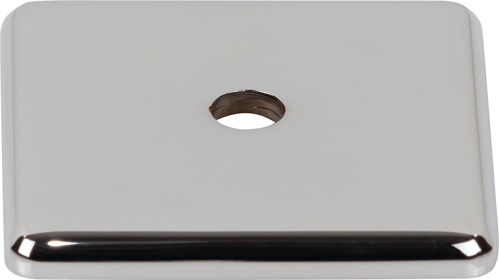 Top Knobs Radcliffe Series 1-1/4"L Backplate, Polished Chrome
