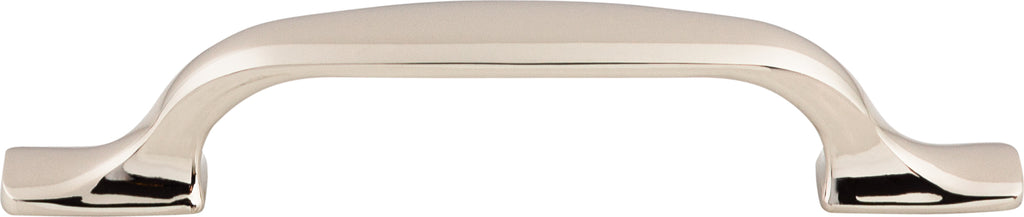 Top Knobs Torbay Series 3-3/4"(95mm) CC Pull, Polished Nickel