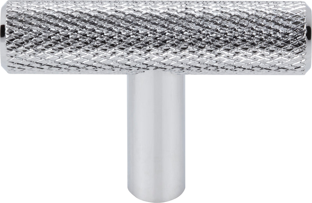 Top Knobs Prestwick Series 2"L T-Knob, Polished Chrome