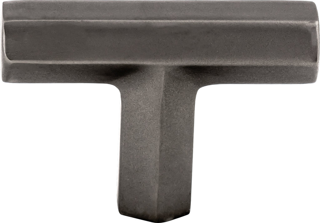Top Knobs Lydia Series 1-3/4"L T-Knob, Ash Gray