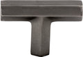 Top Knobs Lydia Series 1-3/4"L T-Knob, Ash Gray