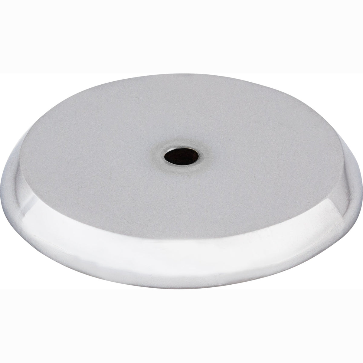 Top Knobs Aspen II Backplate Series 1-3/4"L Round, Polished Chrome