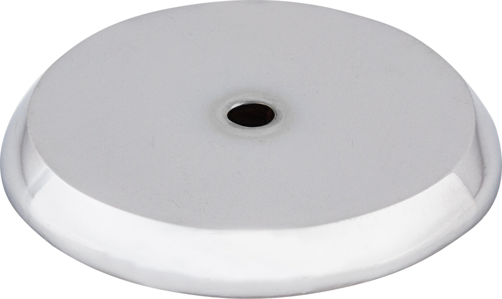 Top Knobs Aspen II Backplate Series 1-3/4"L Round, Polished Chrome