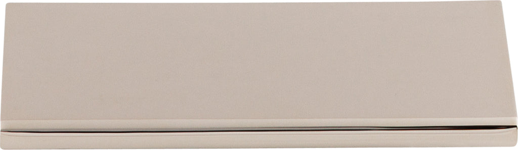 Top Knobs Europa Series 3"(76mm) CC Tab Pull, Polished Nickel