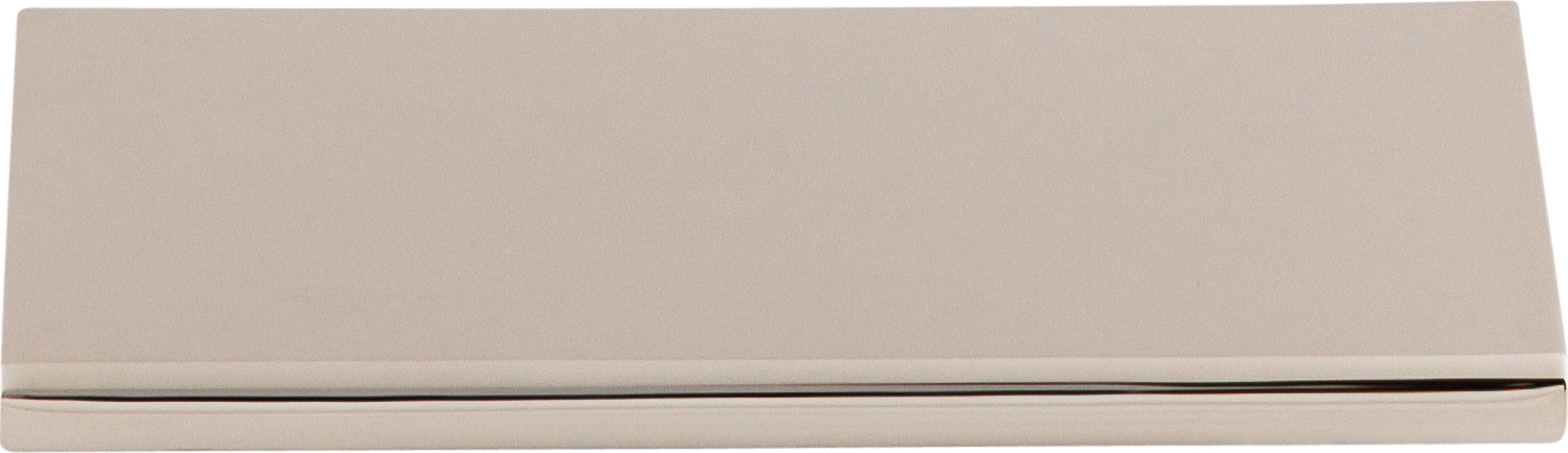 Top Knobs Europa Series 3"(76mm) CC Tab Pull, Polished Nickel