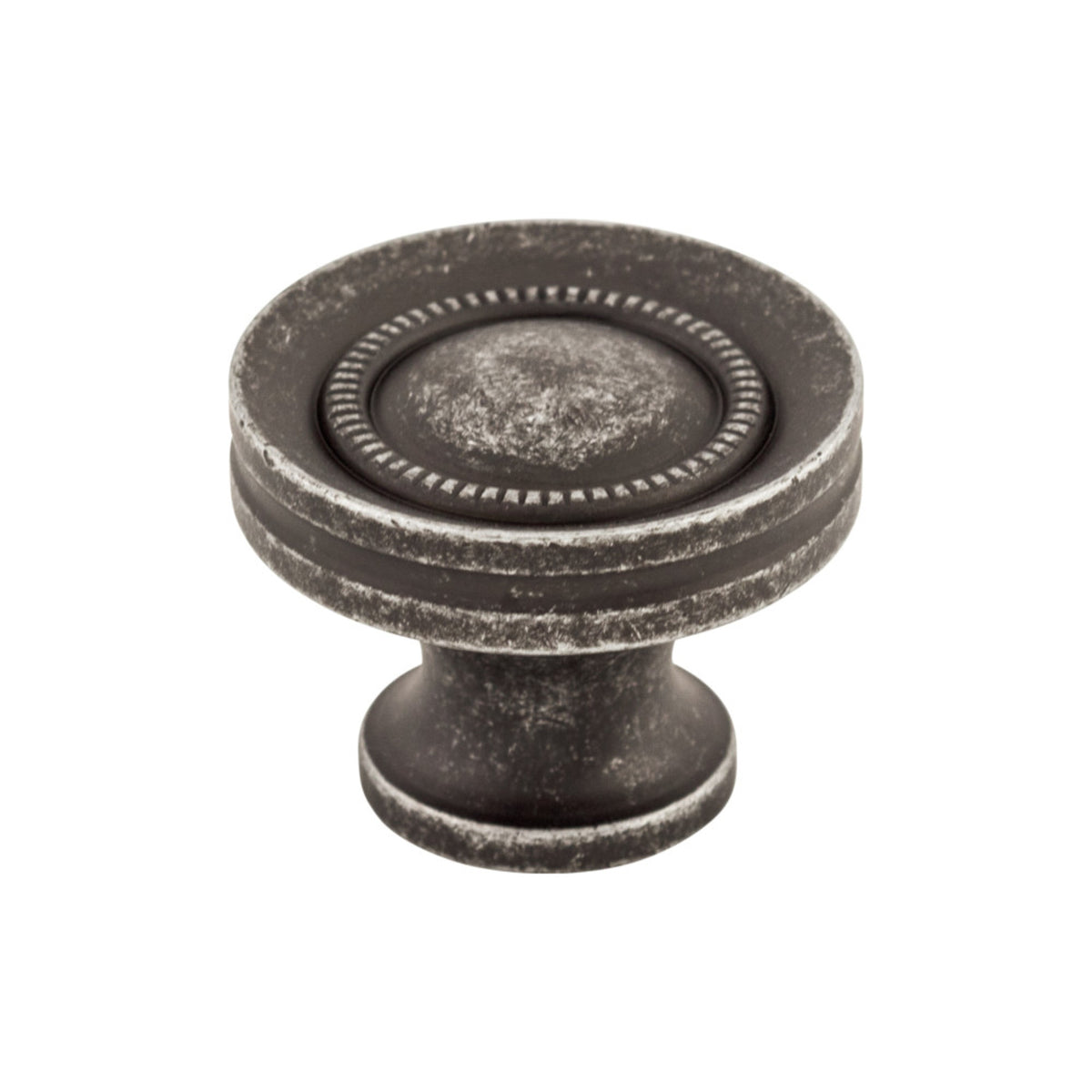 Button Faced 1 1/4" Diameter Round Knob