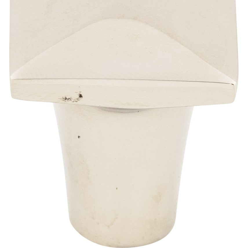 Top Knobs Aspen II Square Series 7/8"L Knob, Polished Nickel