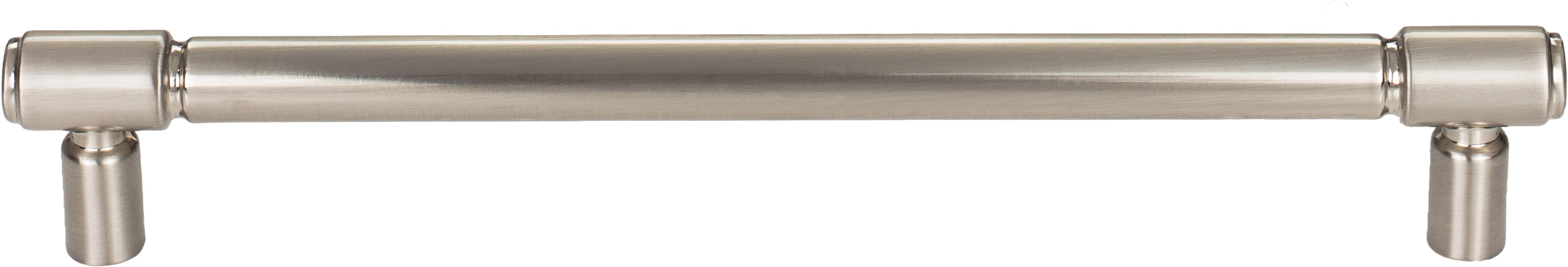 Top Knobs Clarence Series 7-9/16"(192mm) CC Pull, Brushed Satin Nickel