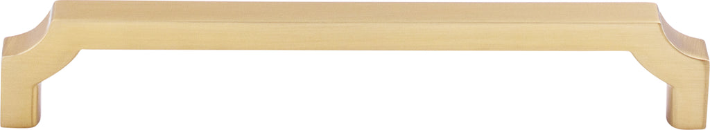 Top Knobs Davenport Series 6-5/16"(160mm) CC Pull, Honey Bronze