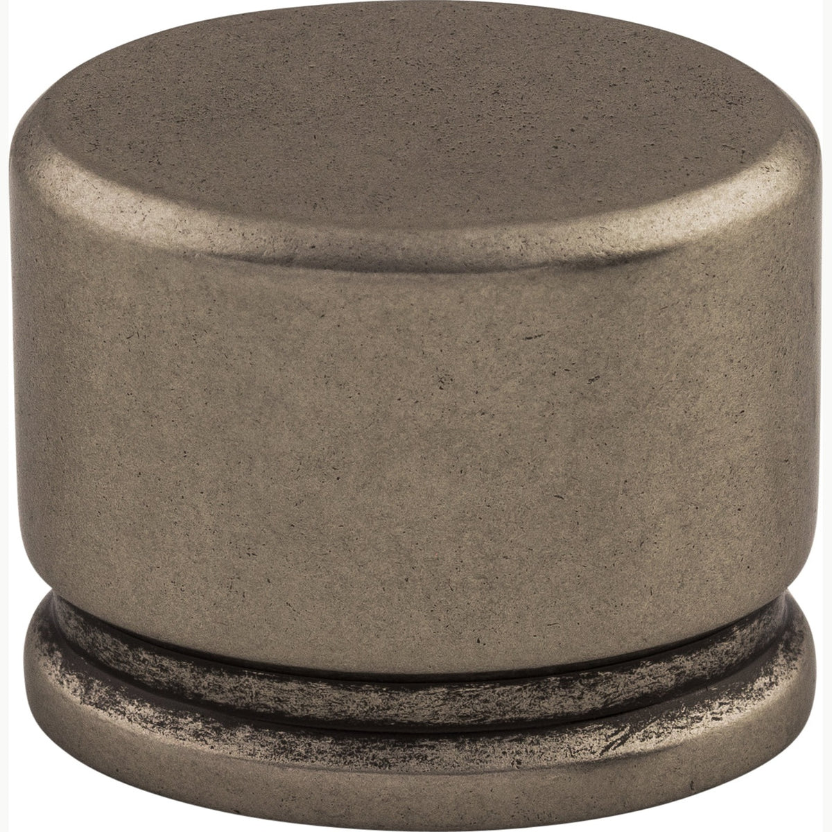 Top Knobs Oval Series 1-3/8"L Knob, Pewter Antique