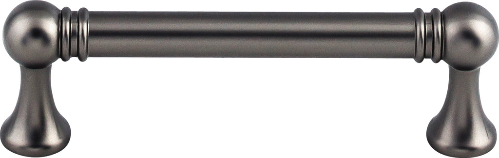 Top Knobs Kara Series 3-3/4"(95mm) CC Pull, Ash Gray