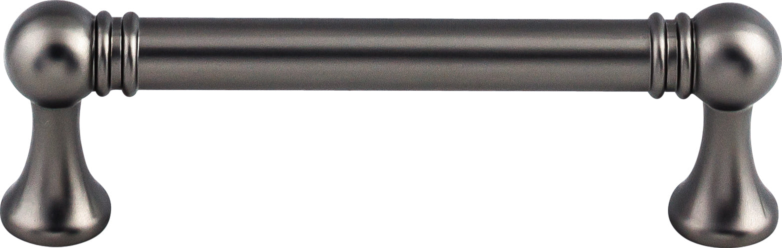 Top Knobs Kara Series 3-3/4"(95mm) CC Pull, Ash Gray