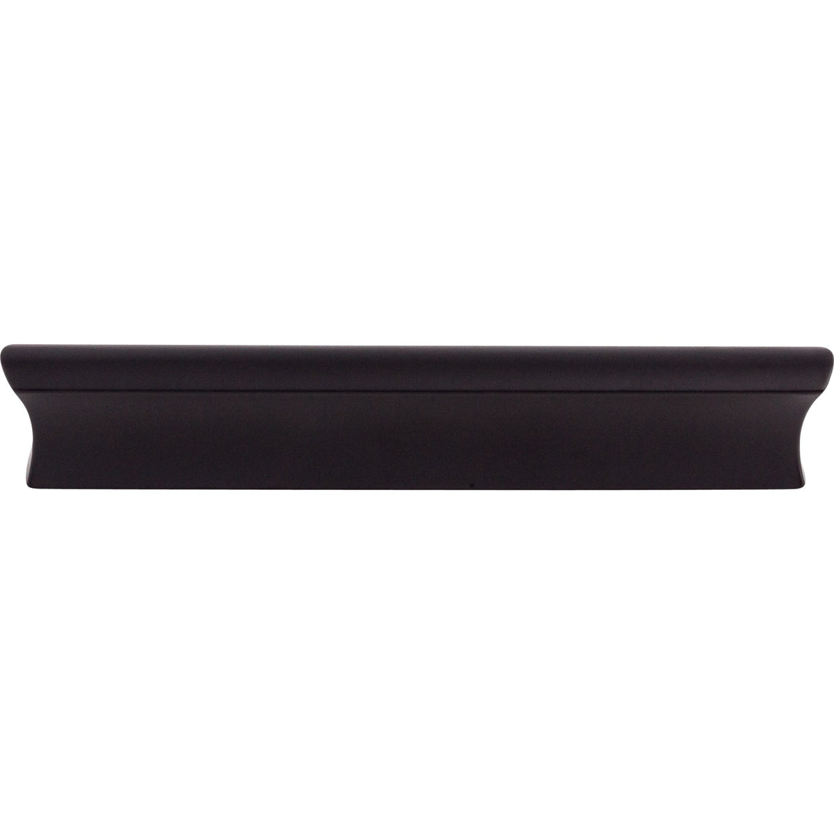 Top Knobs Glacier Series 5"(127mm) CC Pull, Flat Black