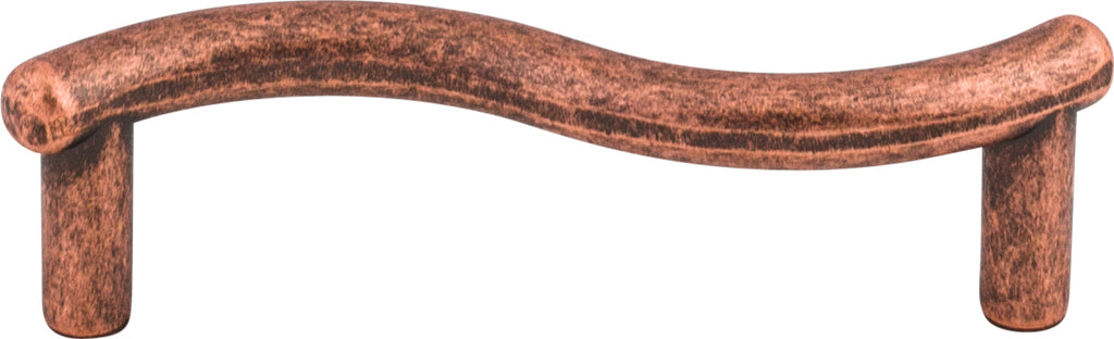Top Knobs Spiral Series 3"(76mm) CC Pull, Antique Copper