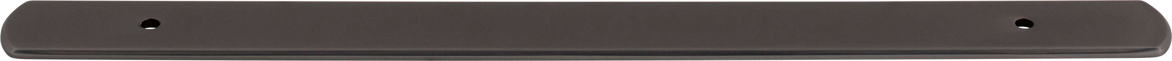 Top Knobs Wescott Series 8-13/16"(223mm) CC Backplate, Ash Gray