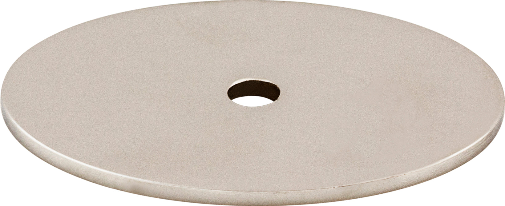 Top Knobs Oval Series 1-3/4"L Backplate, Polished Nickel