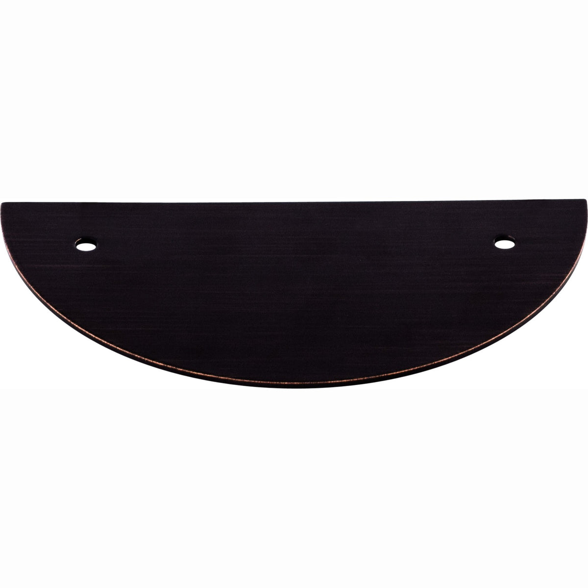 Half Circle 3 1/2" Center to Center Pull Backplate