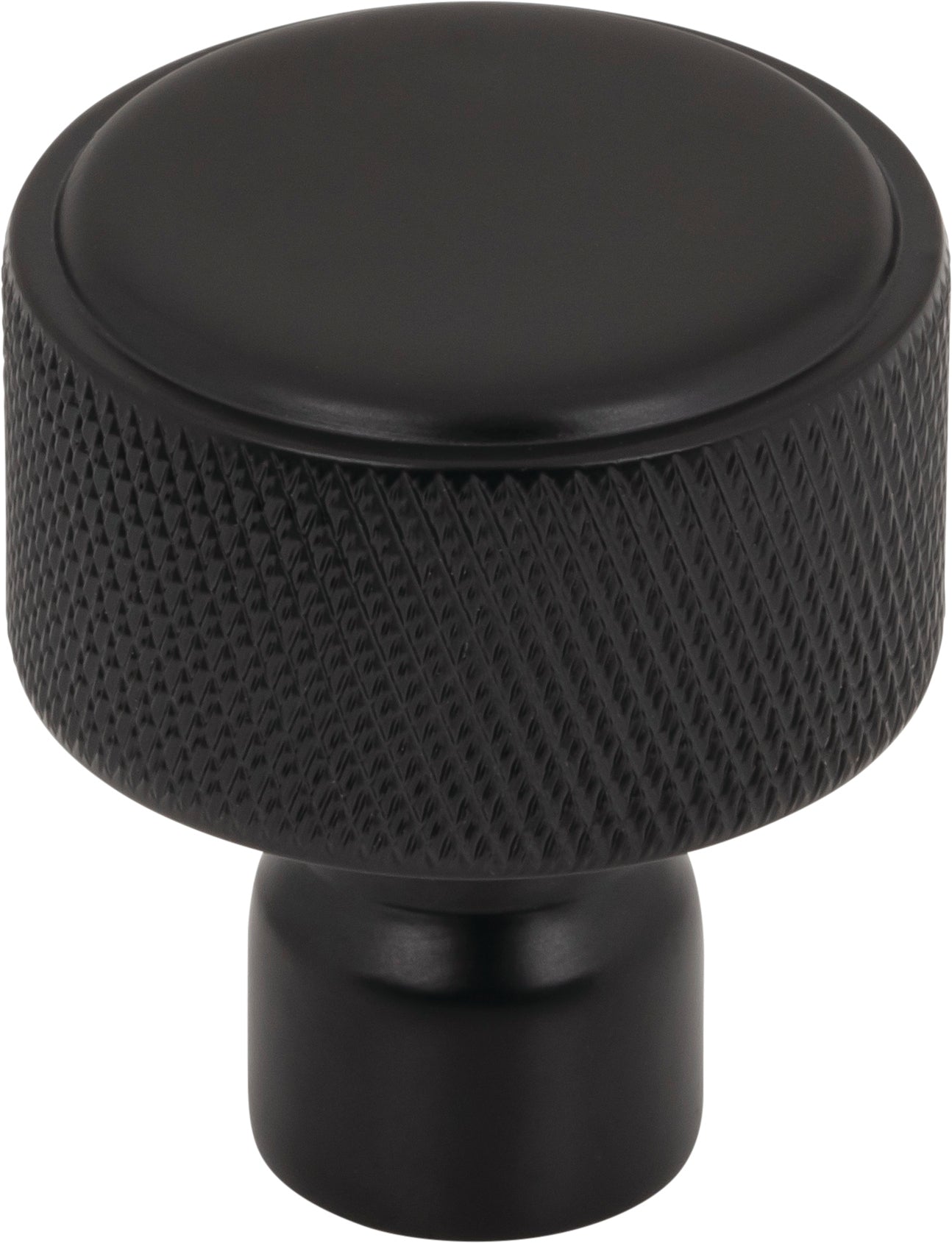 Top Knobs Garrison Series 1-1/8"L Knob, Flat Black