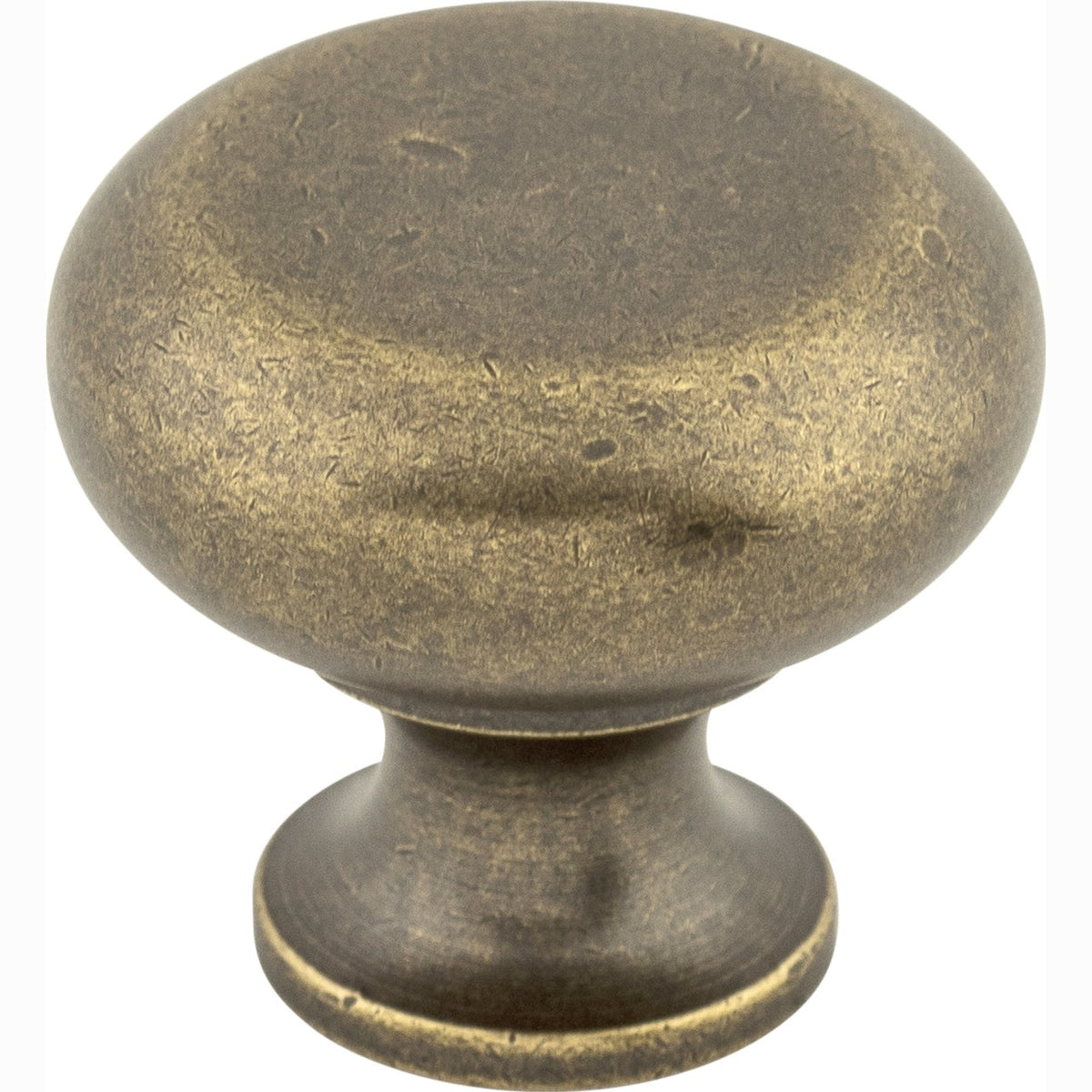 Top Knobs Flat Series 1-1/4"L Knob, German Bronze